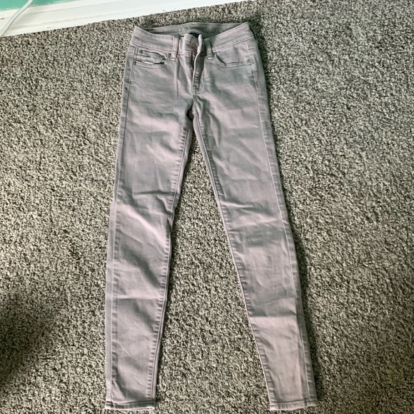 Mauve American Eagle super stretch jeans - Picture 1 of 4